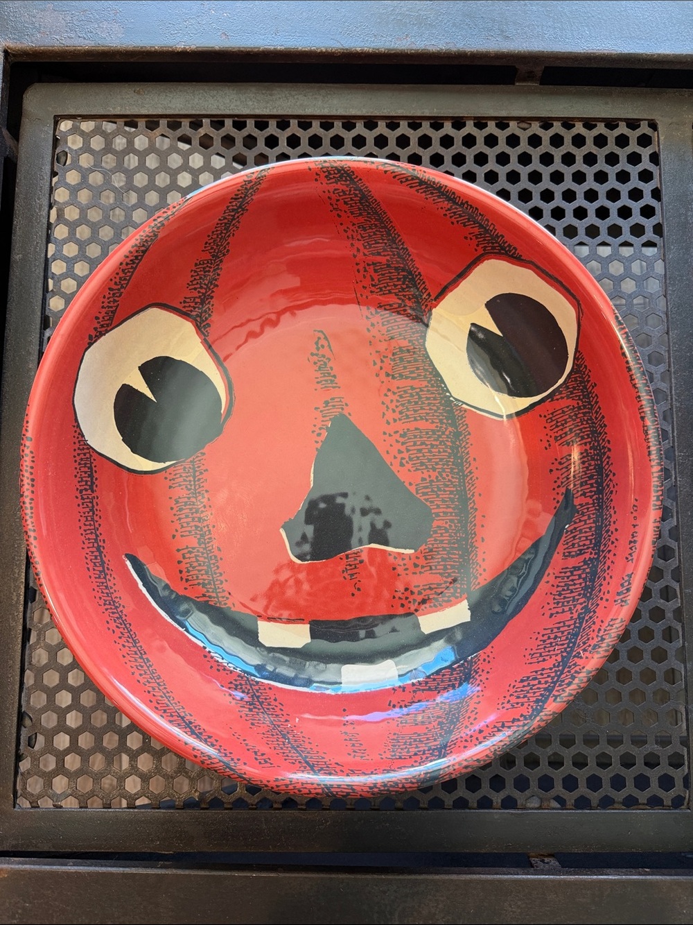 NWT Jack O’ Treats Pumpkin Melamine Candy Bowl from John Derian
